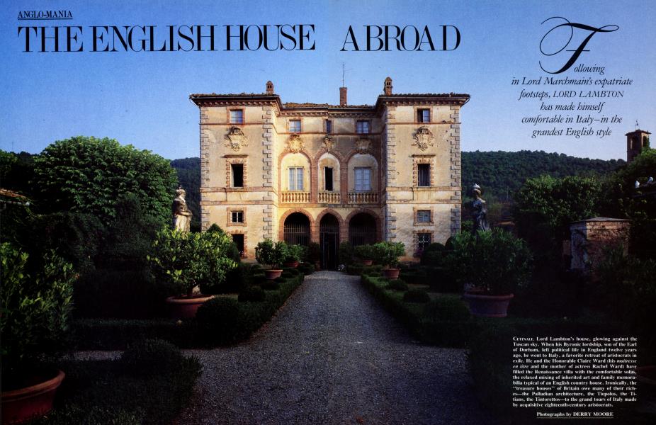 THE ENGLISH HOUSE ABROAD