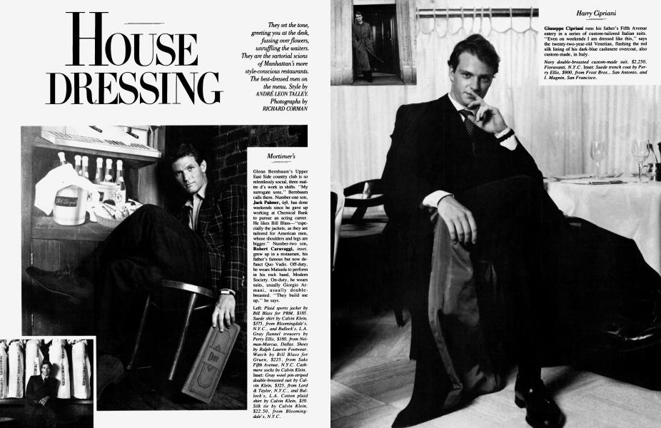 HOUSE DRESSING