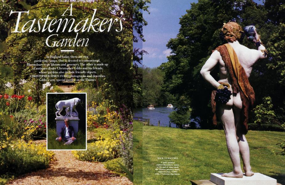 A Tastemaker's garden