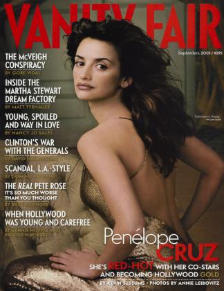 September 2001 | Vanity Fair