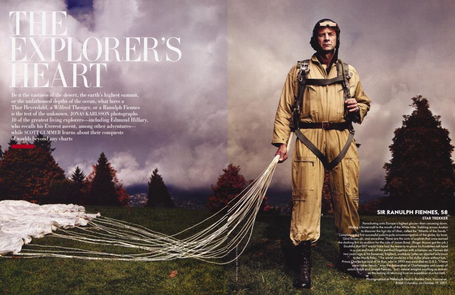 THE EXPLORER'S HEART