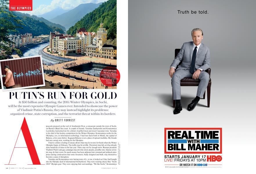 PUTIN'S RUN FOR GOLD