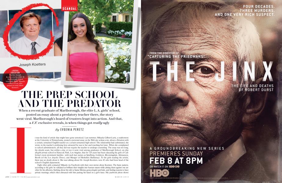 THE PREP SCHOOL AND THE PREDATOR